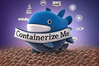 dockerize your applications as needed