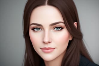 draw realistic digital oil paint from your picture