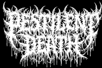 make custom death metal logo for your band