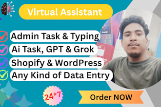 do data entry, web research, data mining, copy paste, ai entry, data acraping