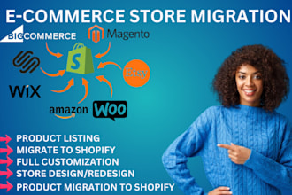 migrate shopify store to wordpress and wordpress to shopify