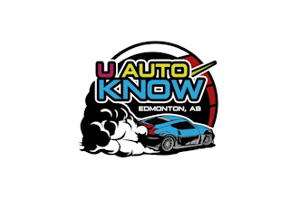 make amazing car racing badge style logo