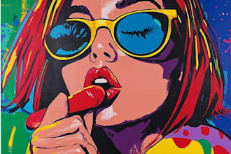 make your photos into wpap pop art