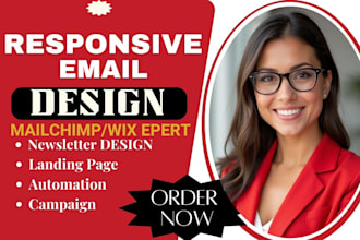 mailchimp design newsletter email template automation setup klaviyo shopify