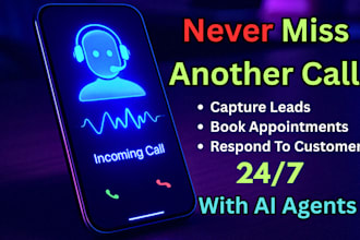 create an ai phone agent to handle inbound calls for 80 percent off