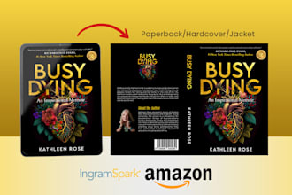 convert ebook cover to printable book cover for kdp, ingramspark