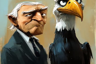 do political and editorial cartoons