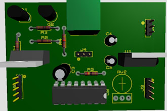 design your professional schematic and pcb design  in altium kicad or eagle