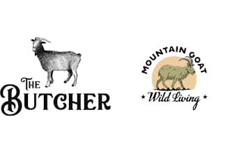 design vintage goat logo for your business