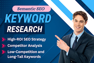 do semantic SEO keyword research and competitor analysis