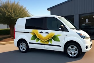 vehicle wrap design, car wrap design, van wrap design