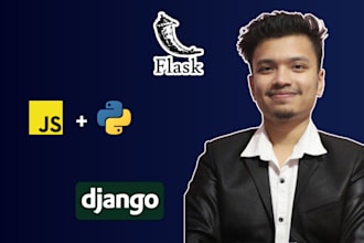 develop python scripts and websites using flask and django