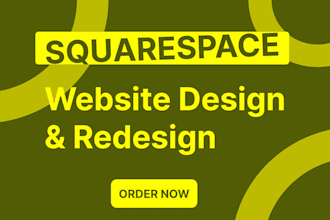build squarespace website, squarespace website redesign, squarespace website