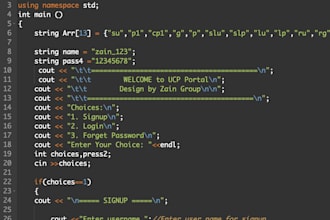code  cpp language,  programming projects
