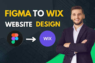 do wix landing page, wix redesign, wix online store, figma to wix or wix studio