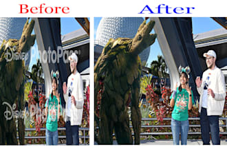 remove any type object like watermark, person, unwanted sign