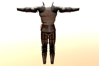 design full knight wearable armor 3d pepakura costume cosplay medieval suit