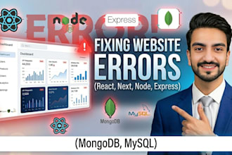 edit or fix errors in javascript react js node js