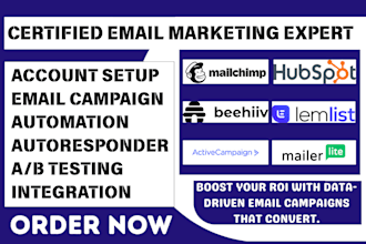 mailchimp activecampaign beehiiv hubspot email template lemlist mailerlite selzy
