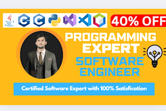 do java, cpp, c sharp, python programming projects tasks with ,oop, sql database
