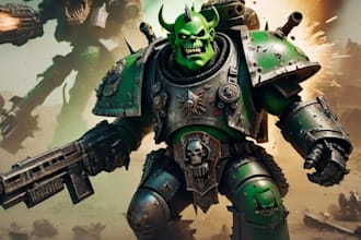 make your warhammer 40k character