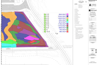 provide grading,excavation and earthwork takeoff with accurate cost estimate