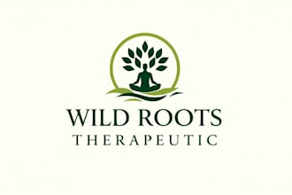 do make an modern massage therapy logo