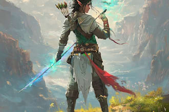 create your unique dnd character art