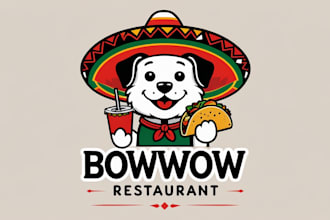 create unique restaurant food logo design