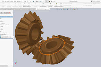 do 3d cad models for printing and mechanical design using solidworks and autocad