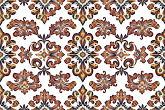 design unique seamless pattern for textile fabric prints