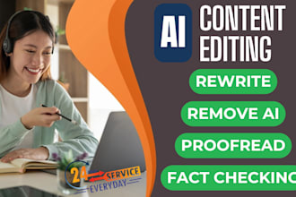 humanize ai content, rewrite, proofread, paraphrase, humanize chatgpt content