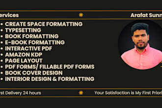 design KDP book formatting, layout, book cover, and interior