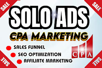 usa solo ads promotion email campaigns affiliate marketing MLM leads generation