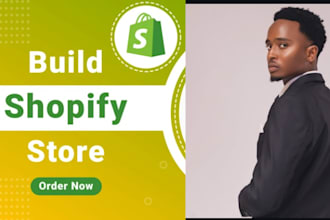 build shopify store or dropshipping ecommerce store