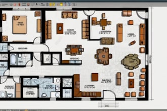 make your 2d floor plan, framing plan or foundation plan