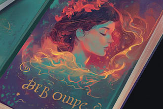 illustrate and design book covers for your fantasy fiction