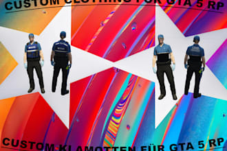 create outfit for gta 5 or gta 5 rp