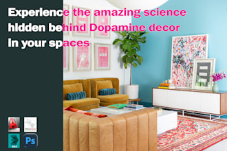 design maximalist interior spaces with high end renders and layout plans
