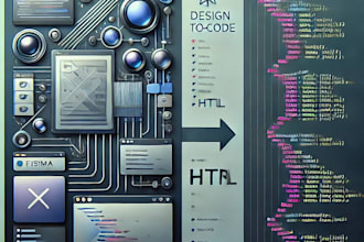 convert xd to responsive HTML with clean code