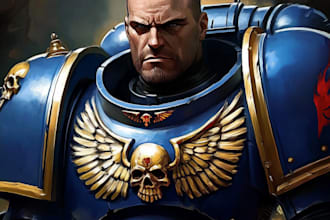 make your favorite warhammer 40k character