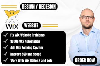 edit wix site setup wix automation wix booking revamp wix fix wix website issues