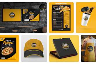 design restaurant, cafe, coffee, bar logo and branding design
