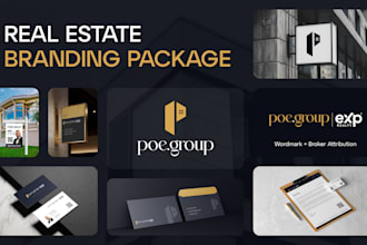 create a logo and branding package for real estate