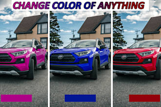 change color of any product or anything with photoshop