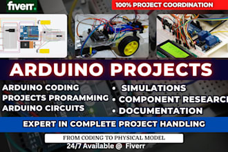 do arduino programming, arduino coding, arduino projects and circuits