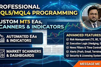 create expert advisor or indicator for mt5