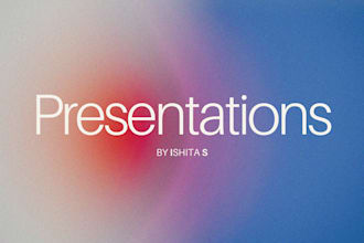 create a professional canva, powerpoint, google slides presentation or video