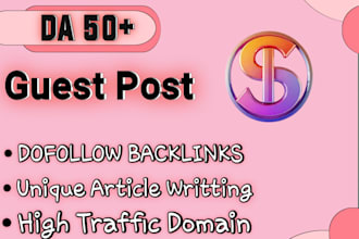 do a high da guest post with authority backlinks