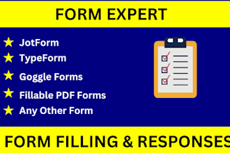 create online form using typeform jotform online survey fillable pdf form
